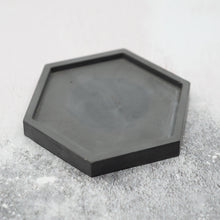 Load image into Gallery viewer, Octagonal Jesmonite Mini Pot &amp; Hexagonal Tray