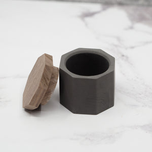 Octagonal Concrete Mini Pot