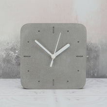 Load image into Gallery viewer, Square Concrete Wall Clock