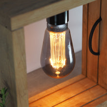 Load image into Gallery viewer, Reclaimed Oak Edison Lamp