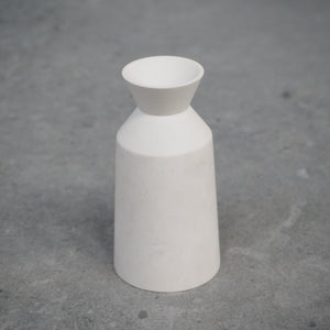 Small Concrete Single Stem Vase