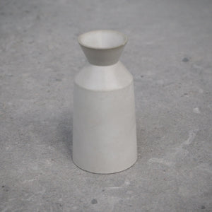 Small Concrete Single Stem Vase