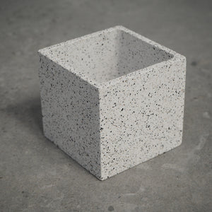 75mm Square Concrete Pot