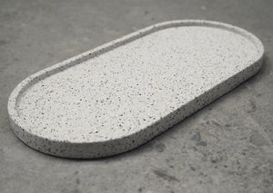 Oval Concrete Jewellery/Planter Tray