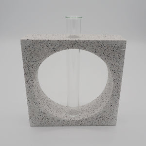 Test Tube Concrete Vase