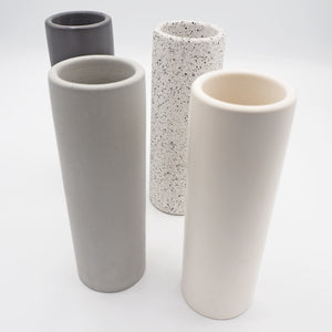 Cylindrical Jesmonite Vase