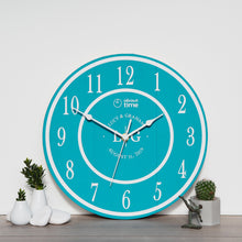 Load image into Gallery viewer, Extra Large Personalised Logo Wooden Wall Clock